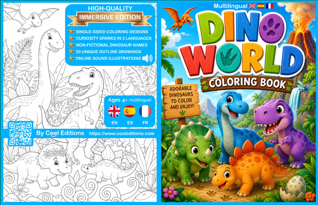 The cover of Dino World