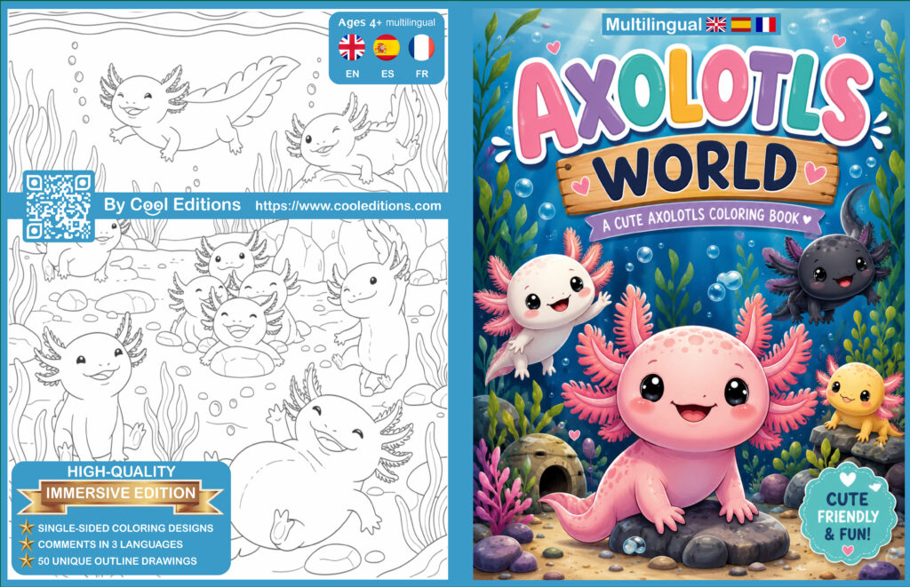 The cover of Axolotls